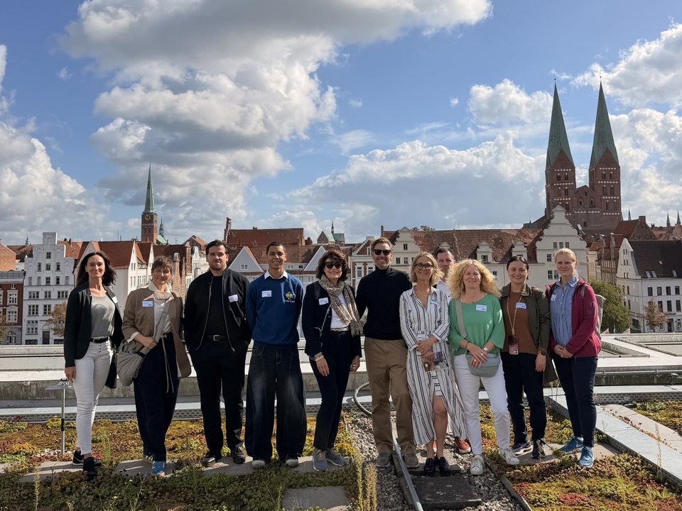 Lübeck.Lokal auf dem Dach